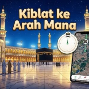 Kiblat ke Arah Mana Petunjuk Arah Ka’bah dengan Smartphone